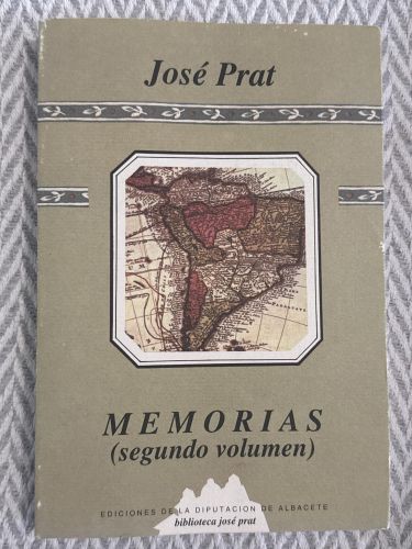 Portada del libro de Memorias (segundo volumen)