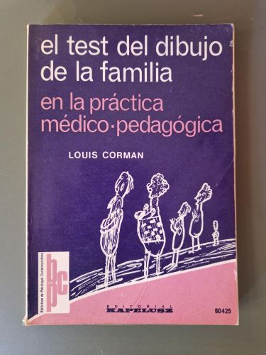 Portada del libro de El test del dibujo de la familia en la práctica médico-pedagógica