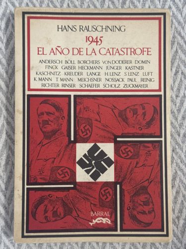 Portada del libro de 1945: El año de la catástrofe