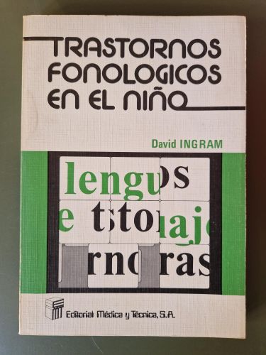 Portada del libro de Trastornos del lenguaje, la palabra y la voz en el niño