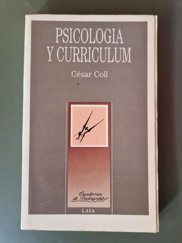 Portada del libro de Psicología y currículum