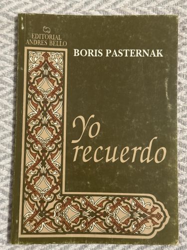 Yo recuerdo. Ensayo de una autobiografía