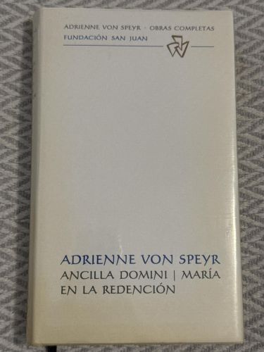 Portada del libro de Ancilla Domini. María en la redención. Obras completas