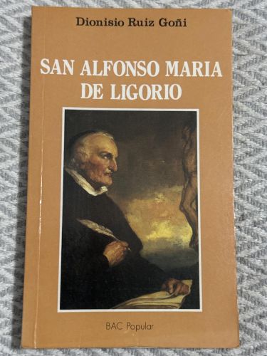 Portada del libro de San Alfonso María de Ligorio. Un grande al servicio de los más pequeños (1696-1787)