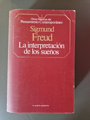 Portada del libro de La interpretación de los sueños