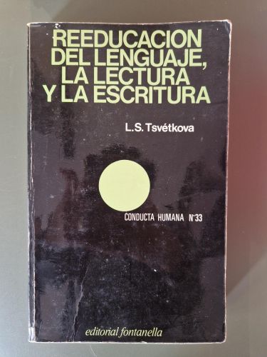 Portada del libro de Reeducación del lenguaje, la lectura y la escritura