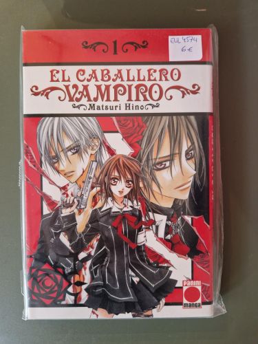 Portada del libro de El caballero vampiro, 1