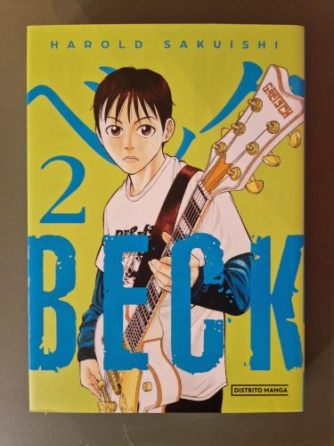 Portada del libro de BECK 2 (edición kanzenban) 