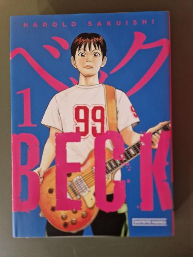Portada del libro de BECK 1 (edición kanzenban)