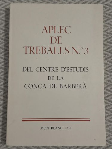 Aplec de treballs N.ª 3