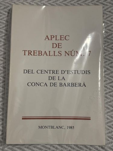 Aplec de treballs N.ª 7